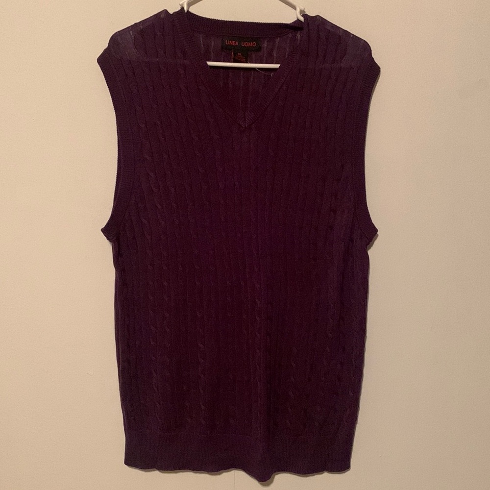 Linea Uomo Men’s Vest NWOT